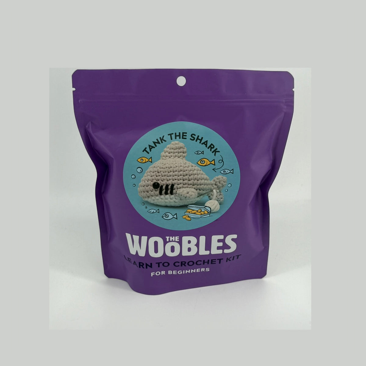 The Woobles Tank The Shark Crochet Kit – Beginner