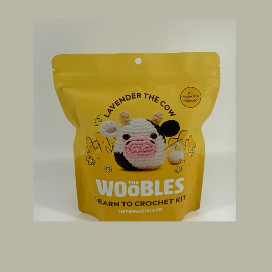 The Woobles Lavendar The Cow Crochet Kit – Intermediate