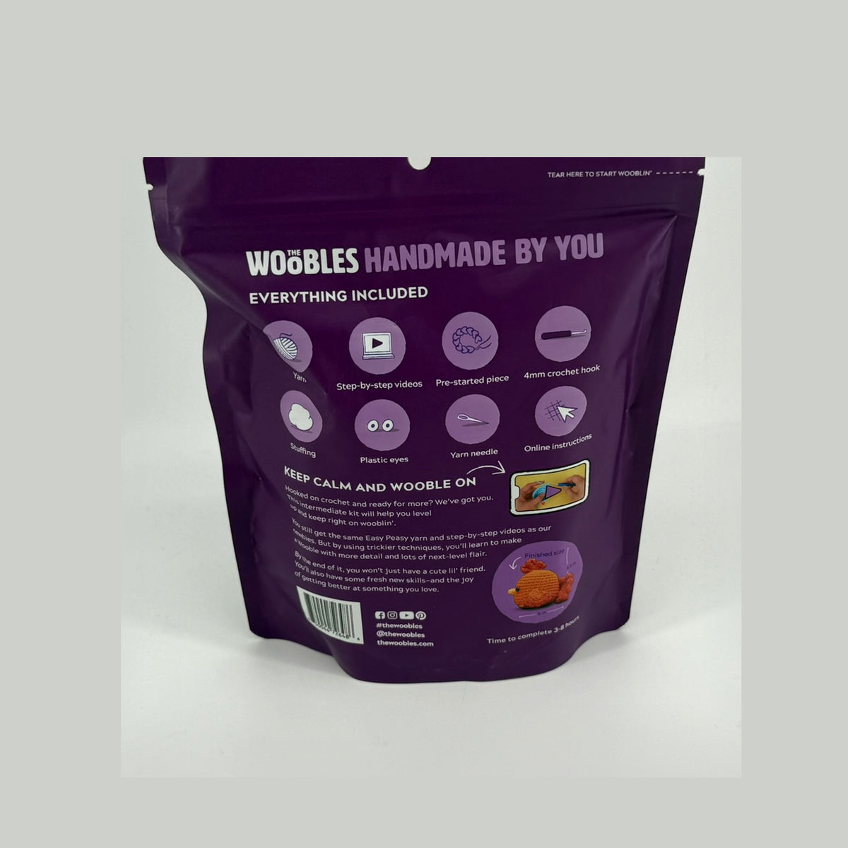 The Woobles Albie The Phoenix Crochet Kit – Intermediate