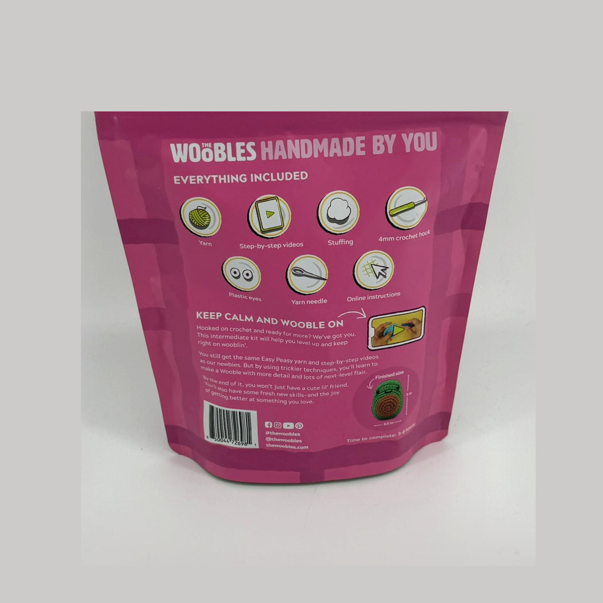 The Woobles Mateo The Avocado Crochet Kit – Intermediate