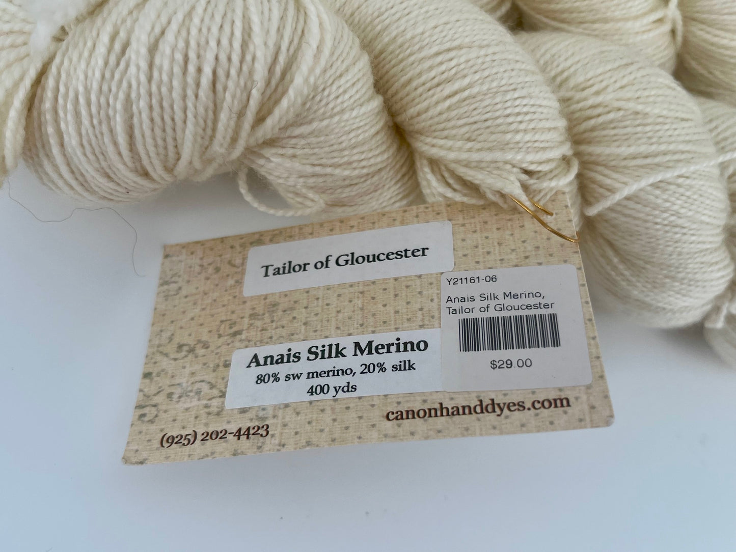 Canon Hand Dyes Anais Silk Merino - Lot of 3