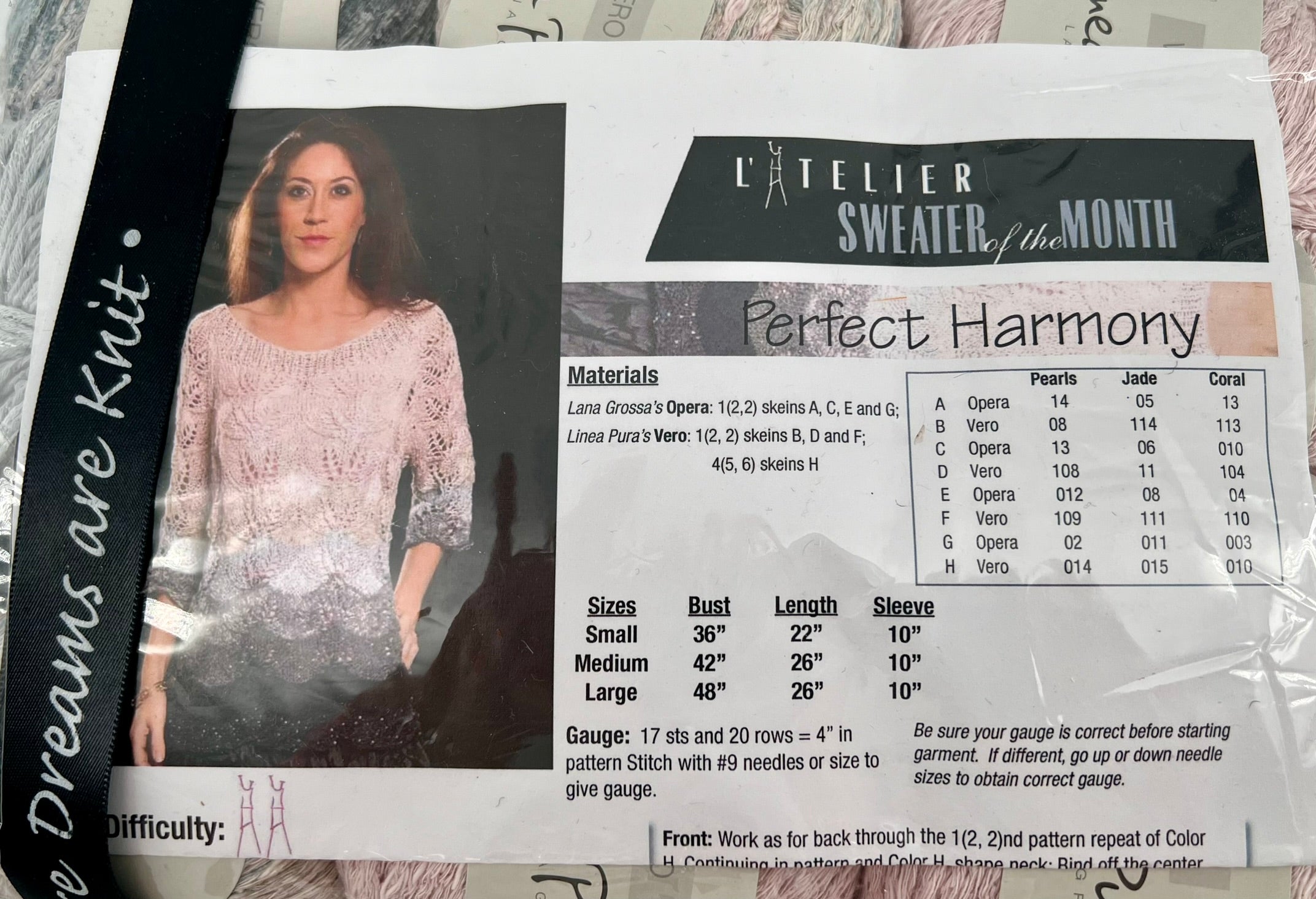 L'Atelier Perfect Harmony Sweater Kit