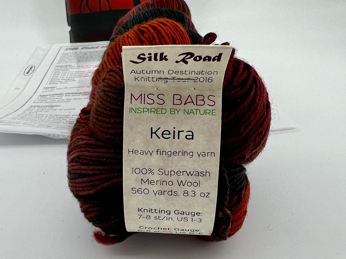 The Silk Road Hat & Mitts kit - Miss Babs!