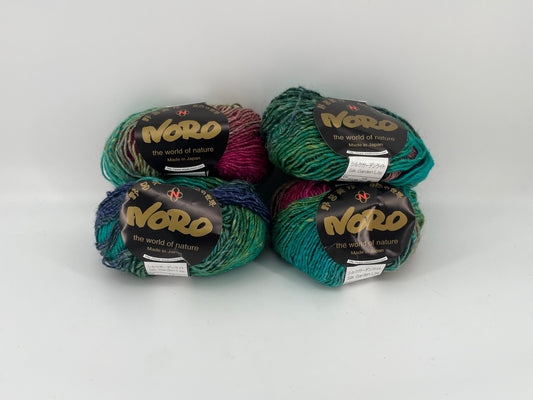 Noro Silk Garden Lite - Lot of 4