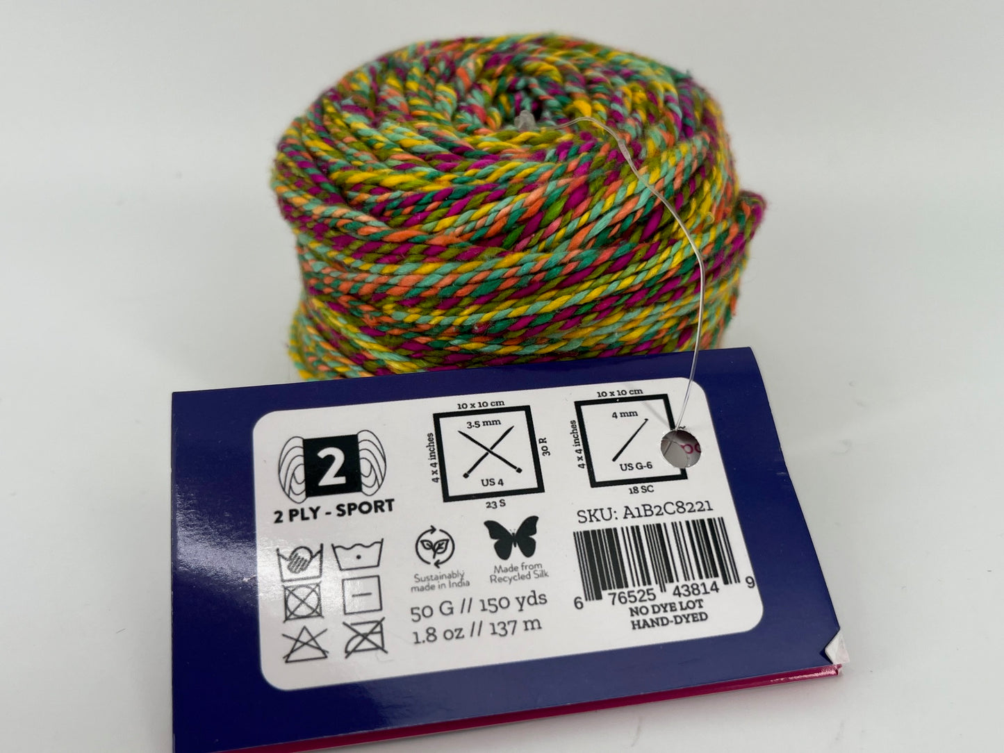 Darn Good Yarn Twist Sport Weight Silk