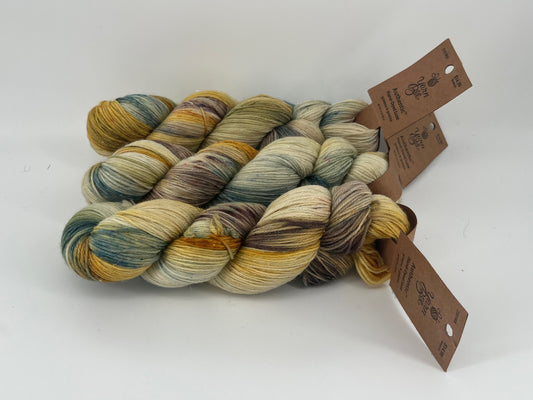 Yarn Bee Authentic Hand-dyed Luxe - Lot of 3
