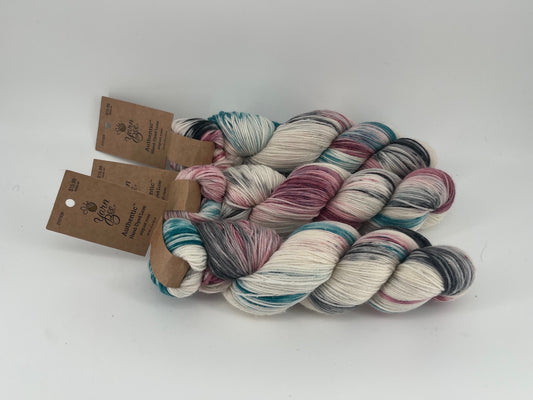 Yarn Bee Authentic Hand-dyed Luxe - Lot of 3