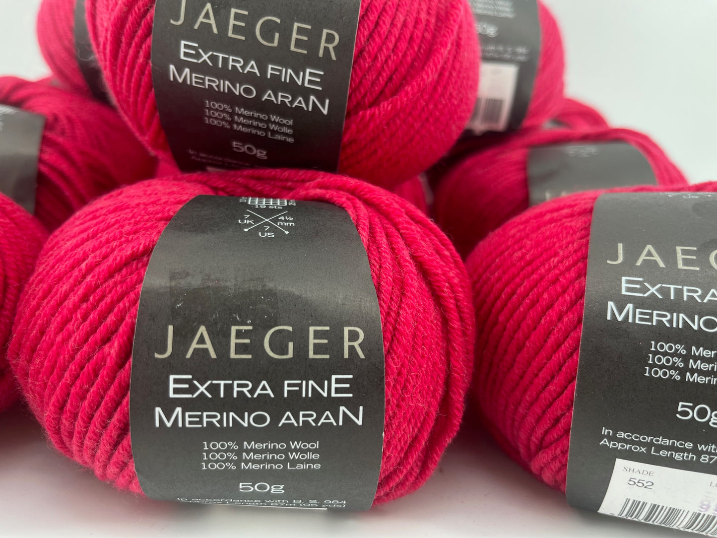 Jaeger Extra Fine Merino Aran - Lot of 12