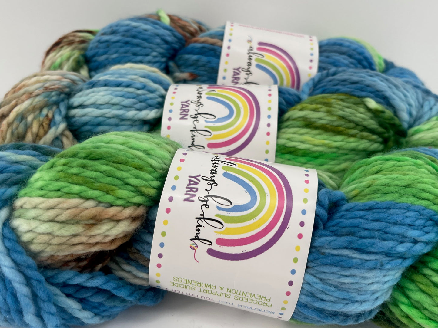 Always Be Kind Yarn Bulky Bliss - Lot of 3