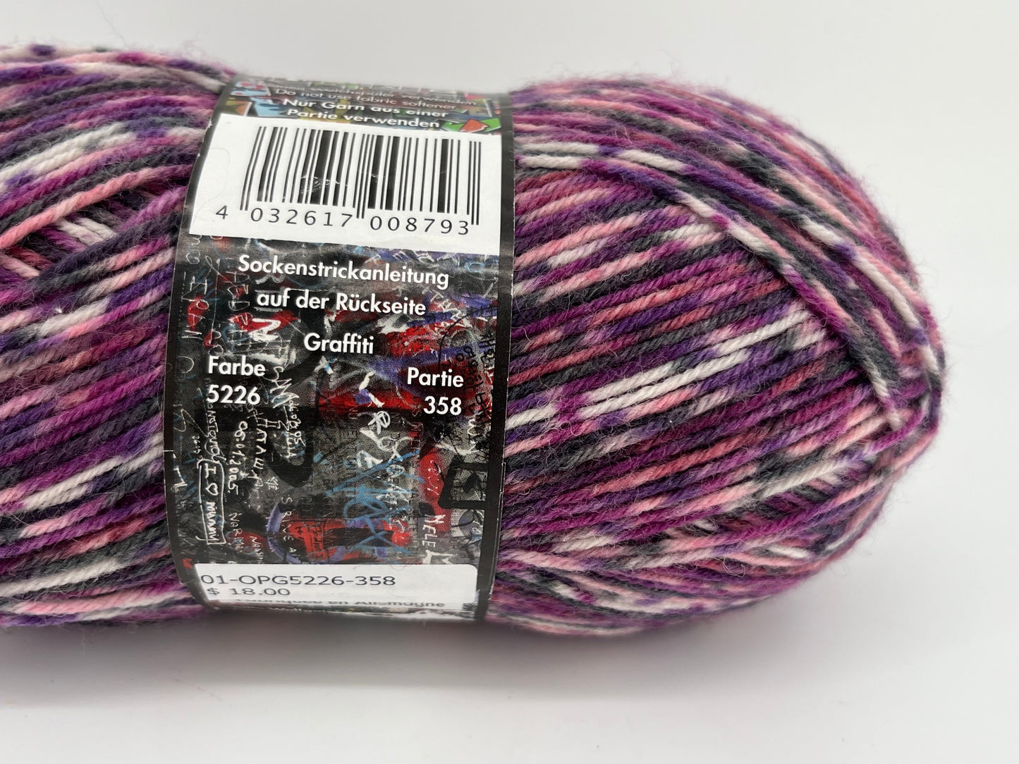 Zwerger Garn Opal Graffiti 4-ply