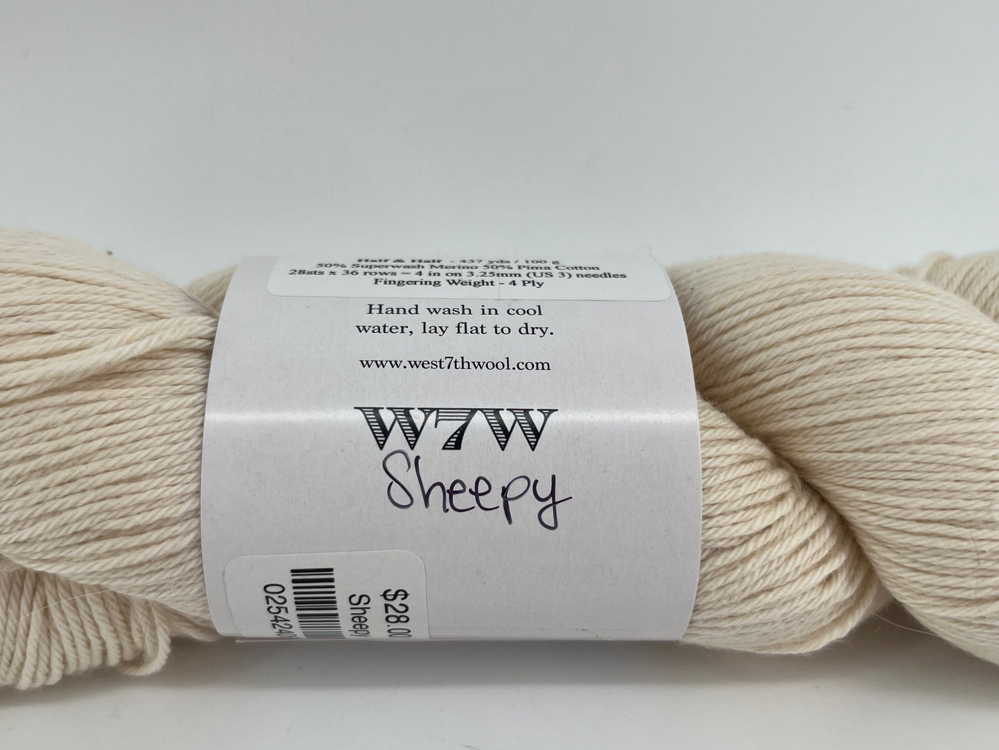 West 7th Wool Half & Half Fingering