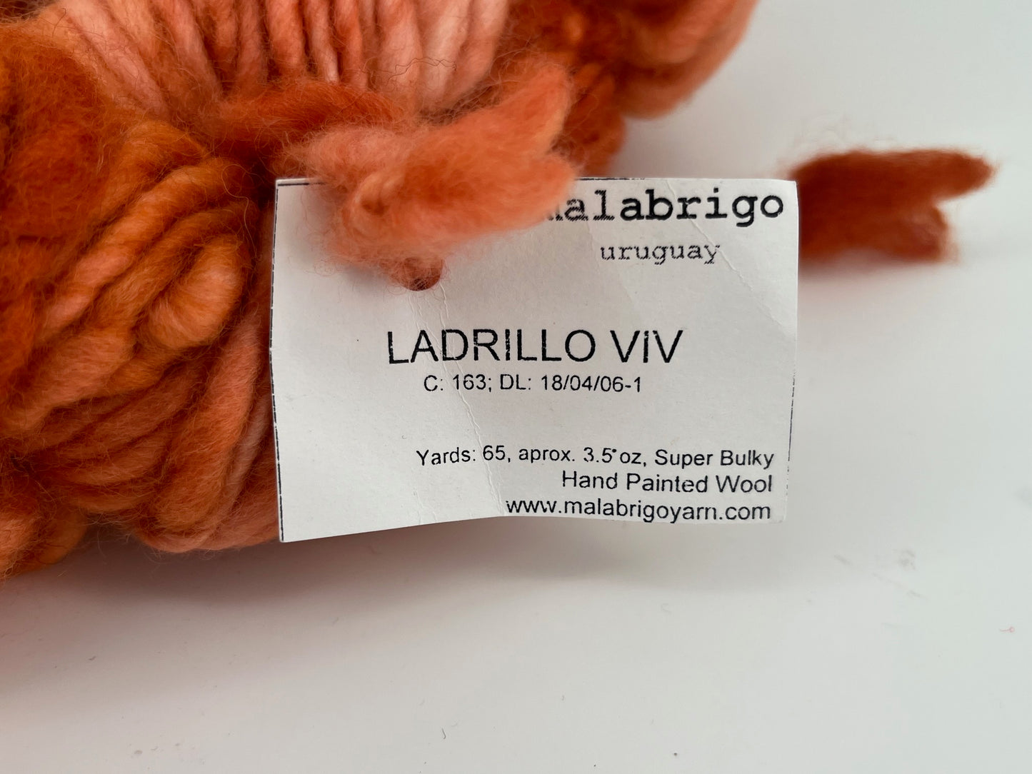Malabrigo Yarn Ladrillo Viv - Lot of 3