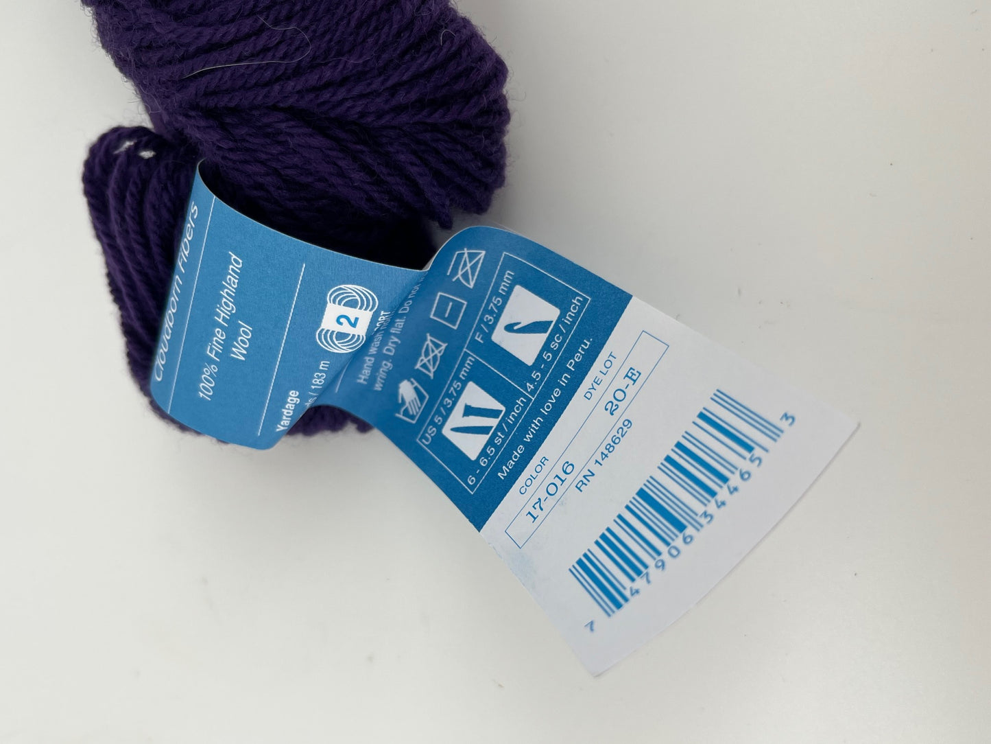 Cloudborn Fibers Highland Sport