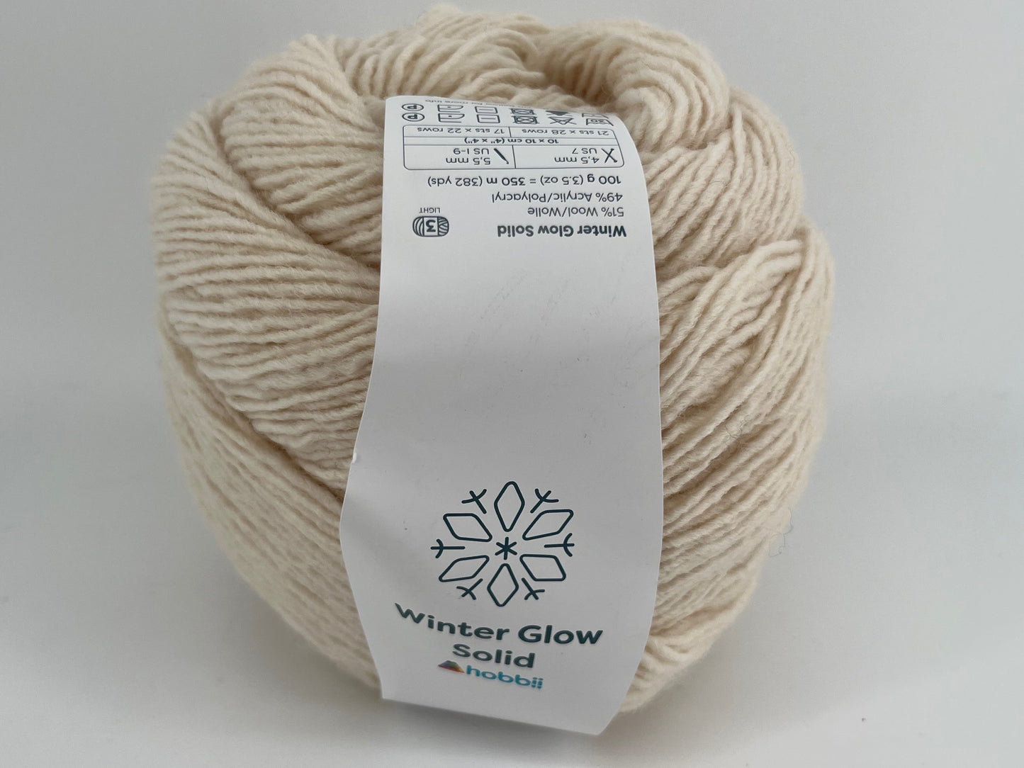 Hobbii Winter Glow Solid