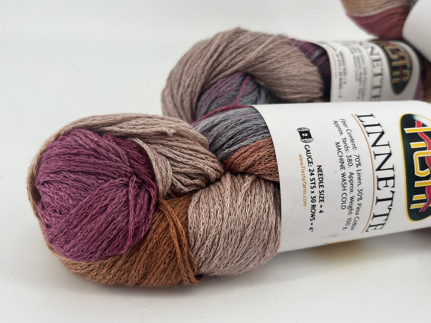 Fiesta Yarns Linnette - Lot of 3