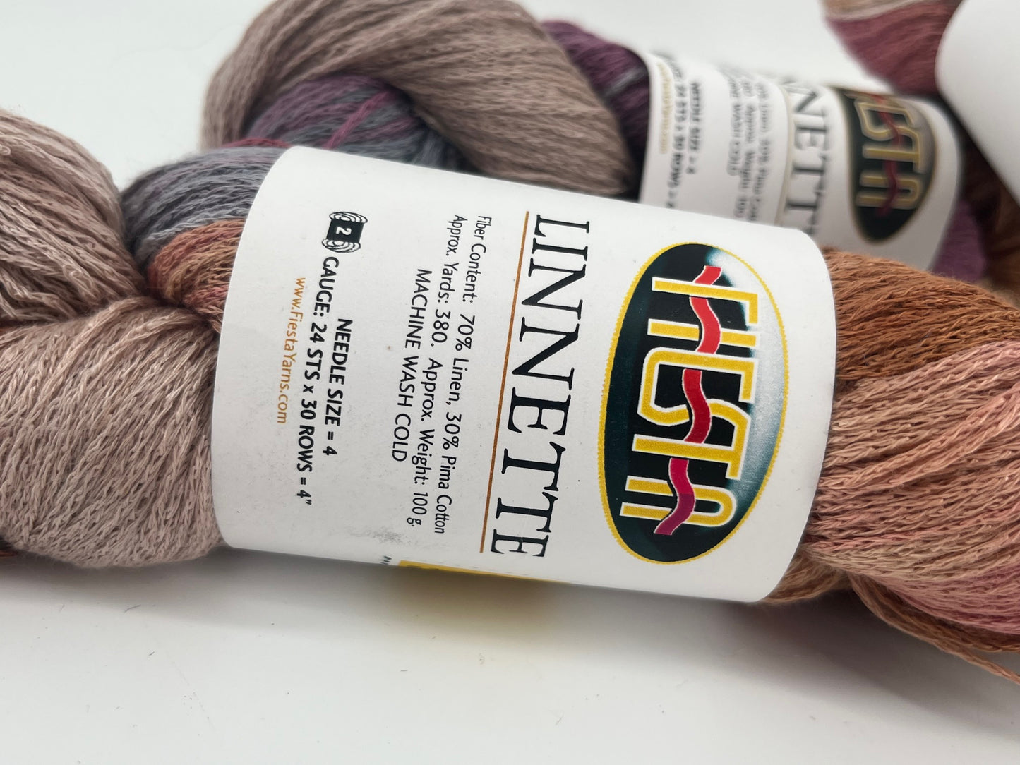 Fiesta Yarns Linnette - Lot of 3