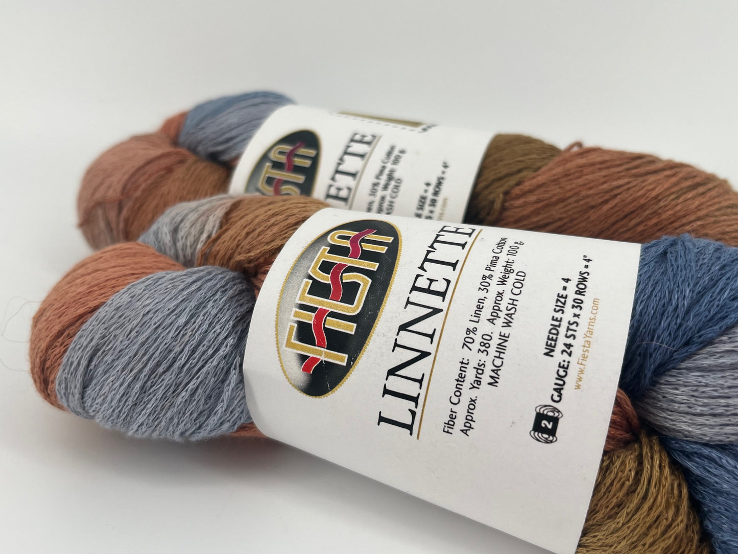 Fiesta Yarns Linnette - Lot of 2
