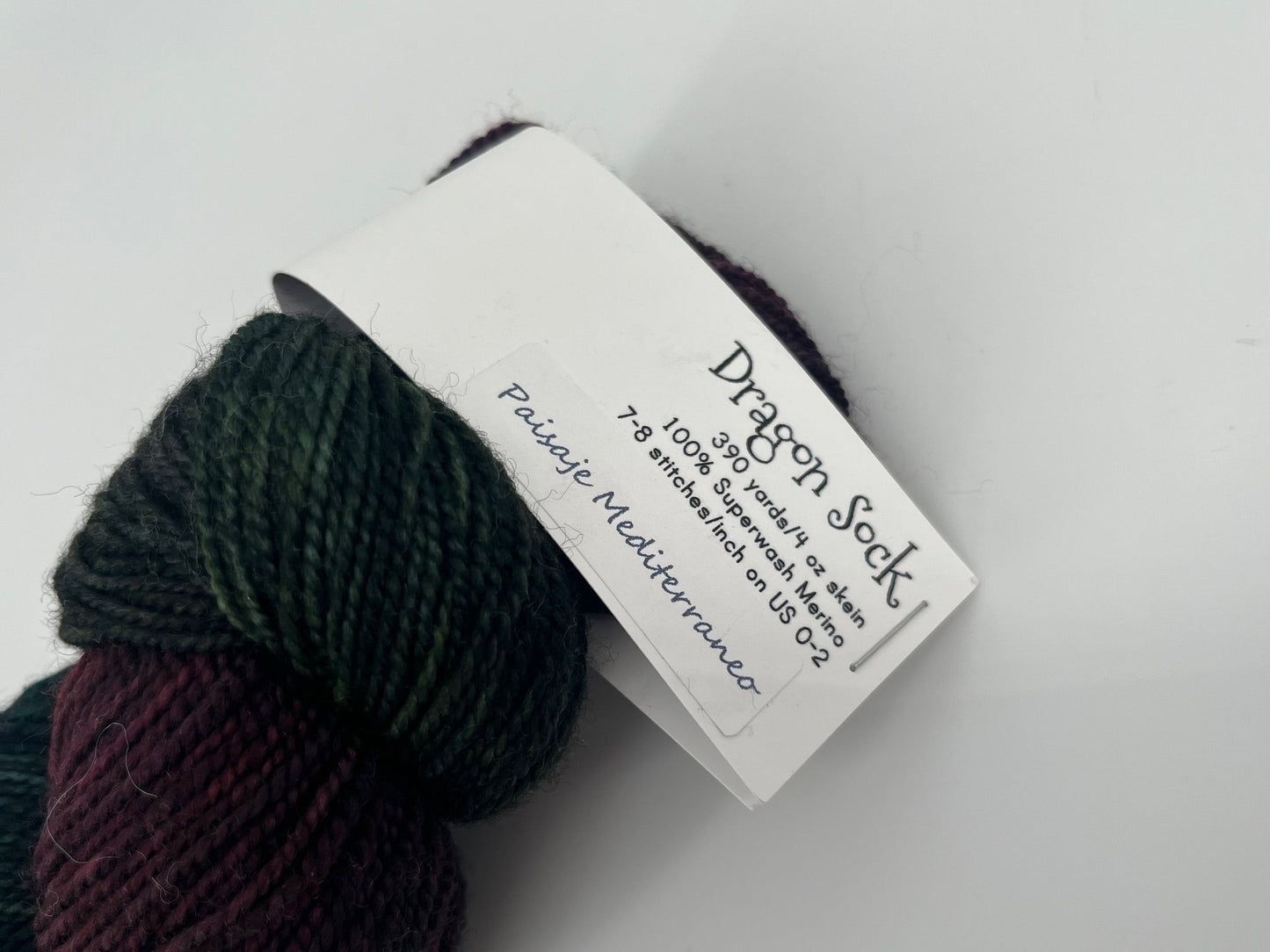 Dragonfly Fibers Dragon Sock