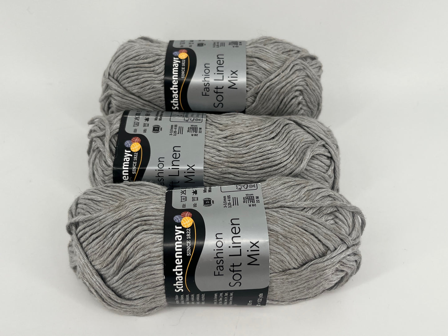 Schachenmayr Fashion Soft Linen Mix - Lot of 3