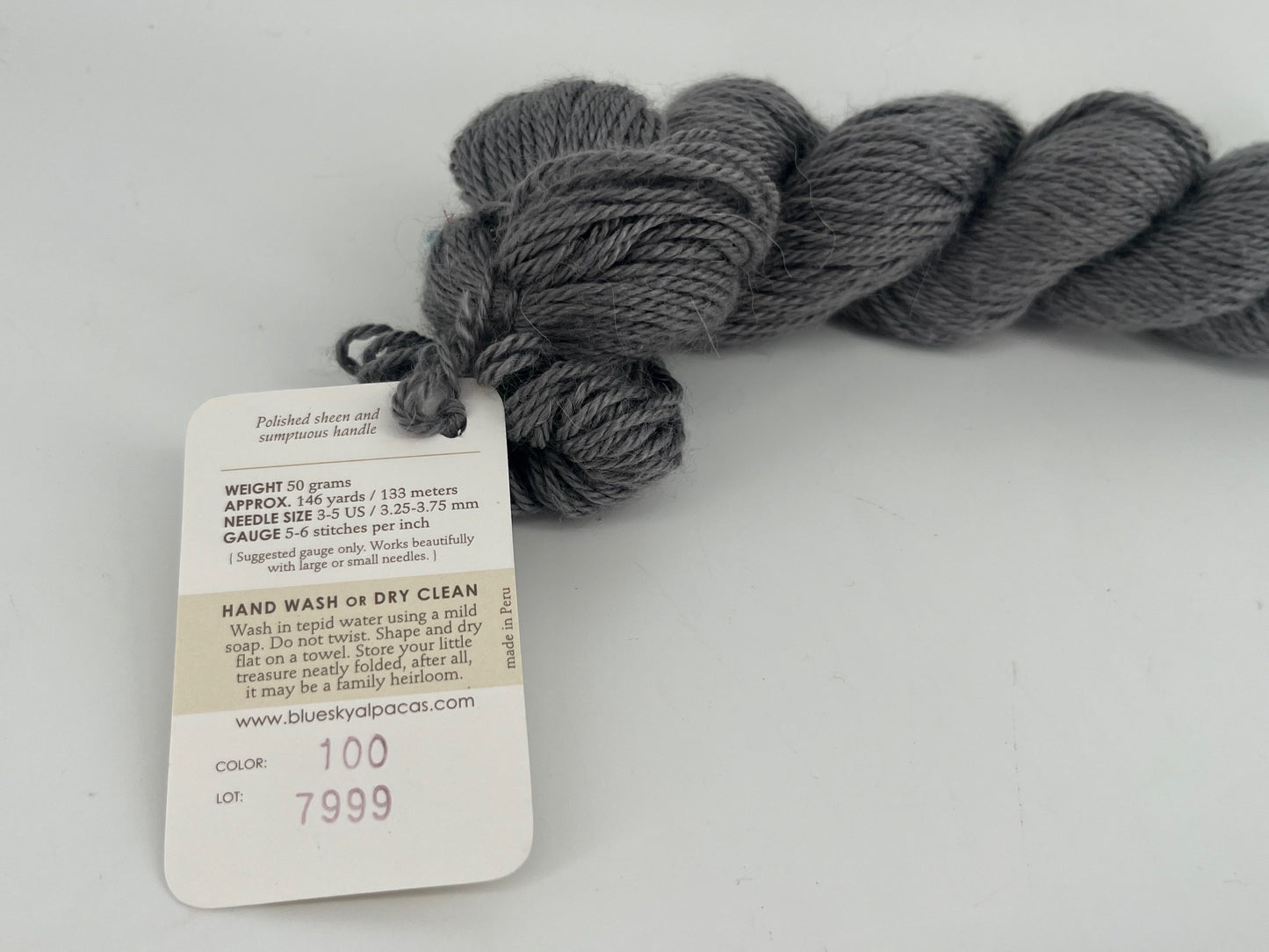 Blue Sky Alpaca Silk
