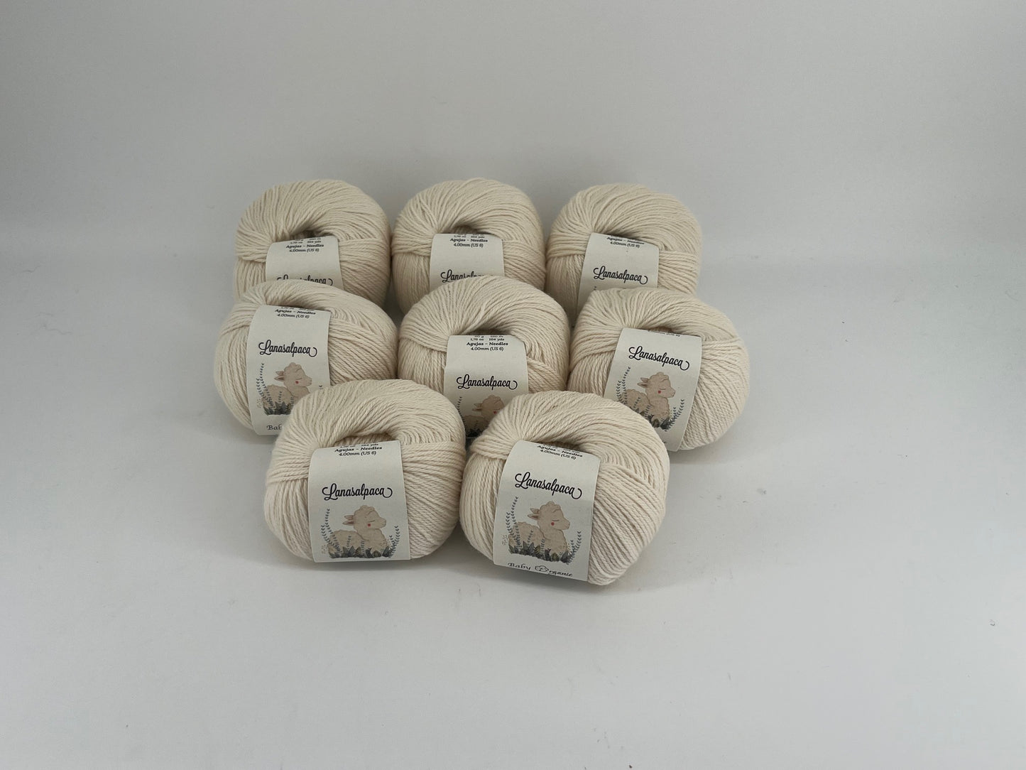 Lanasalpaca Baby Organic - Lot of 8