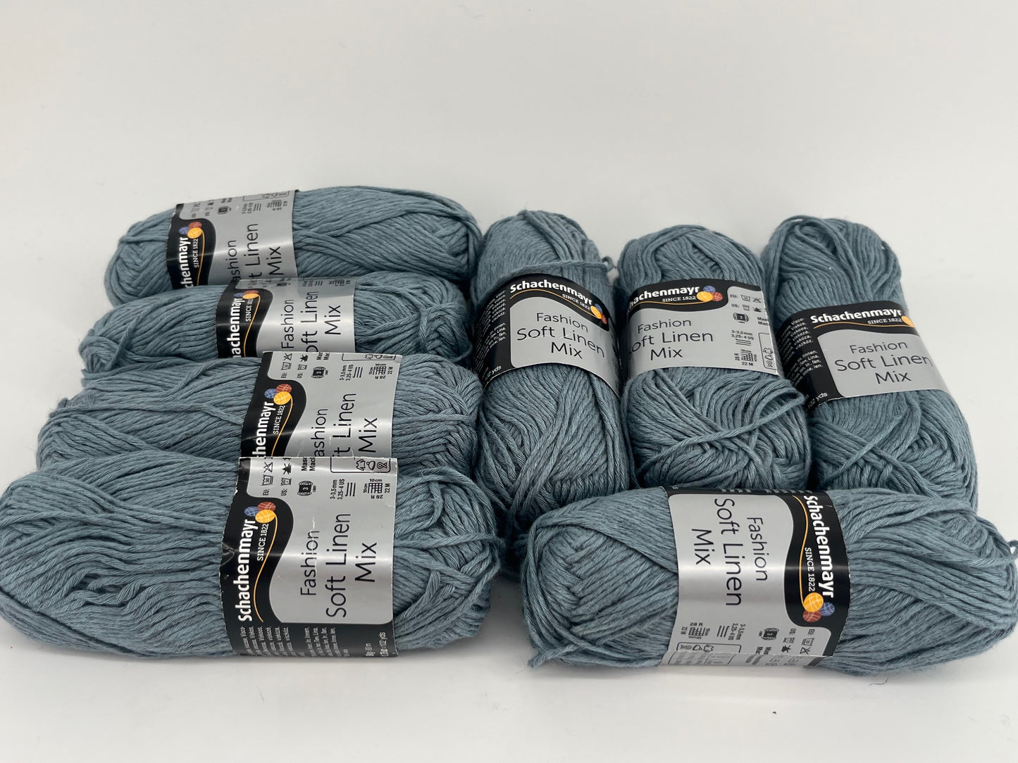 Schachenmayr Fashion Soft Linen Mix - Lot of 8