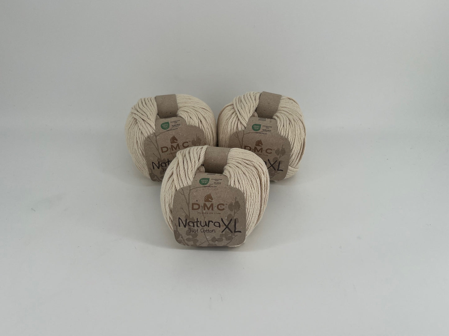 DMC Natura Just Cotton XL - Lot of 3