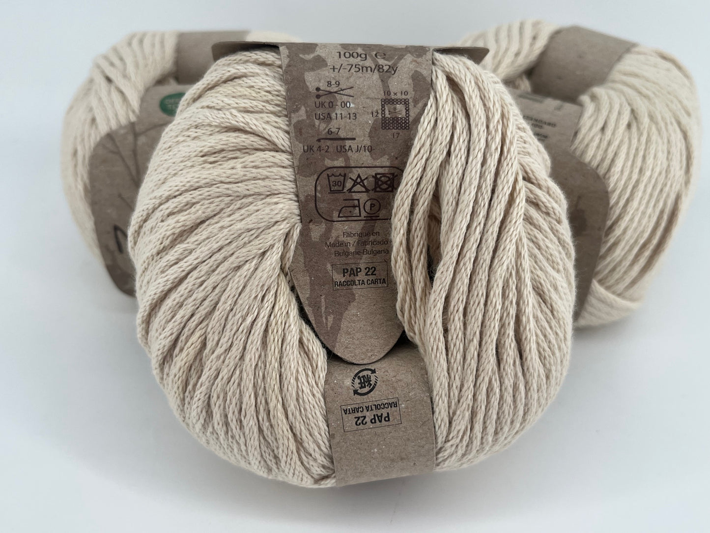 DMC Natura Just Cotton XL - Lot of 3