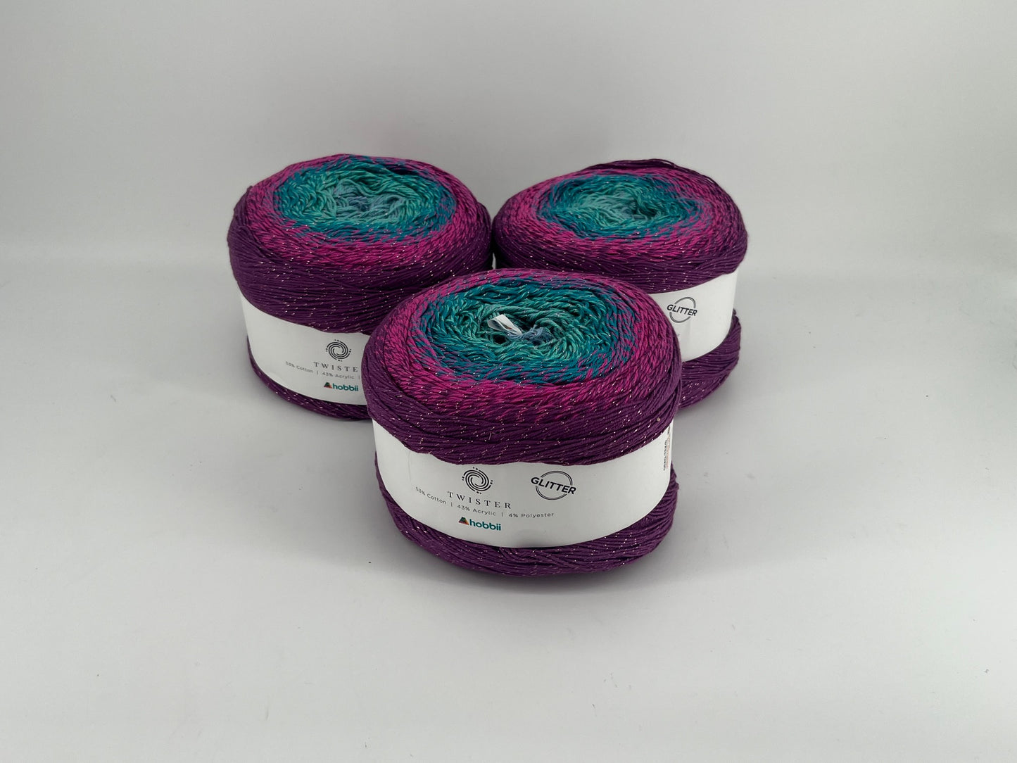 Hobbii Twister Glitter - Multiple Available