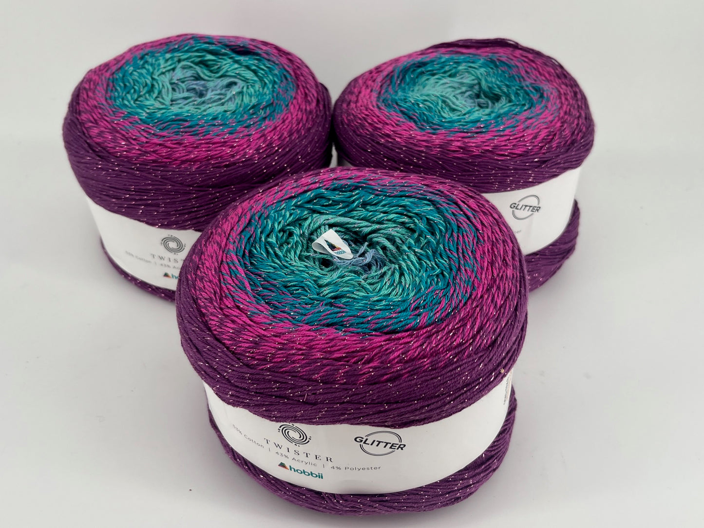 Hobbii Twister Glitter - Multiple Available
