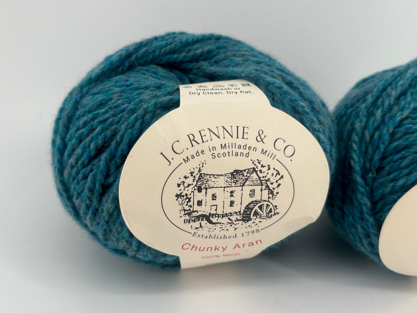 J C Rennie Chunky Aran - Lot of 2