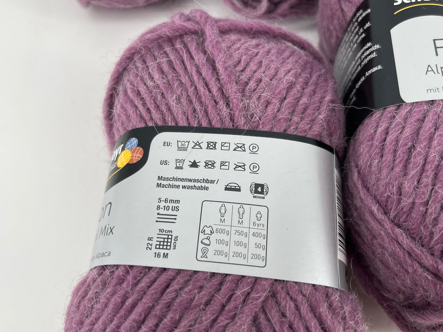 Schachenmayr Fashion Alpaca Wool Mix - Lot of 5