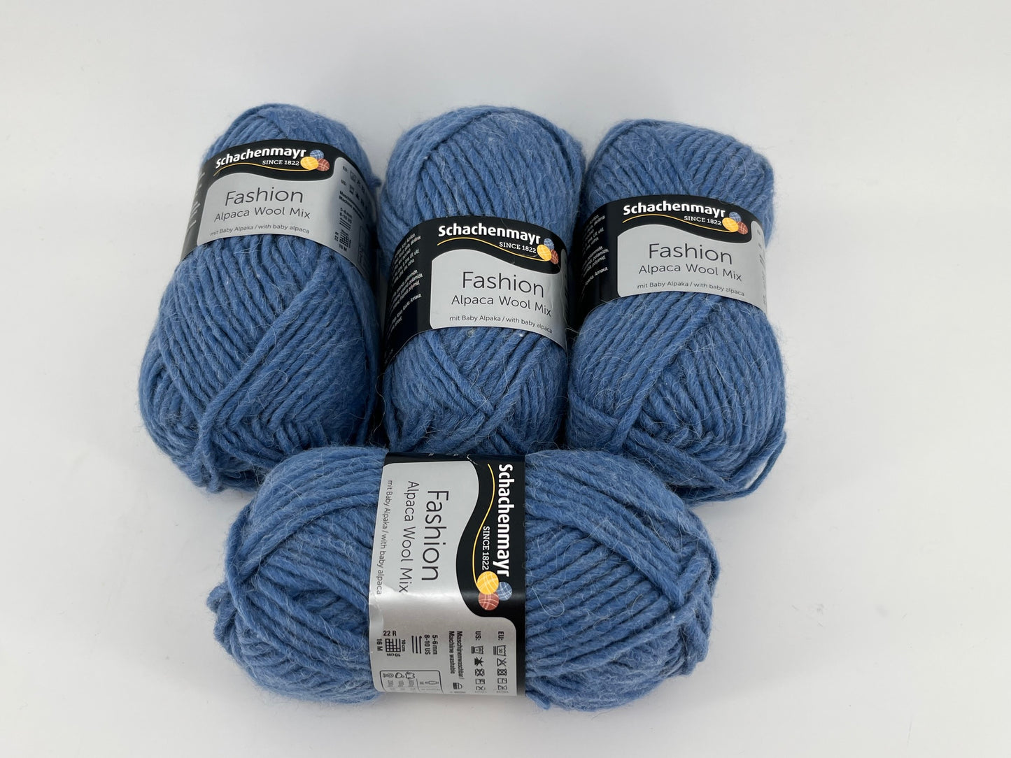 Schachenmayr Fashion Alpaca Wool Mix - Lot of 4