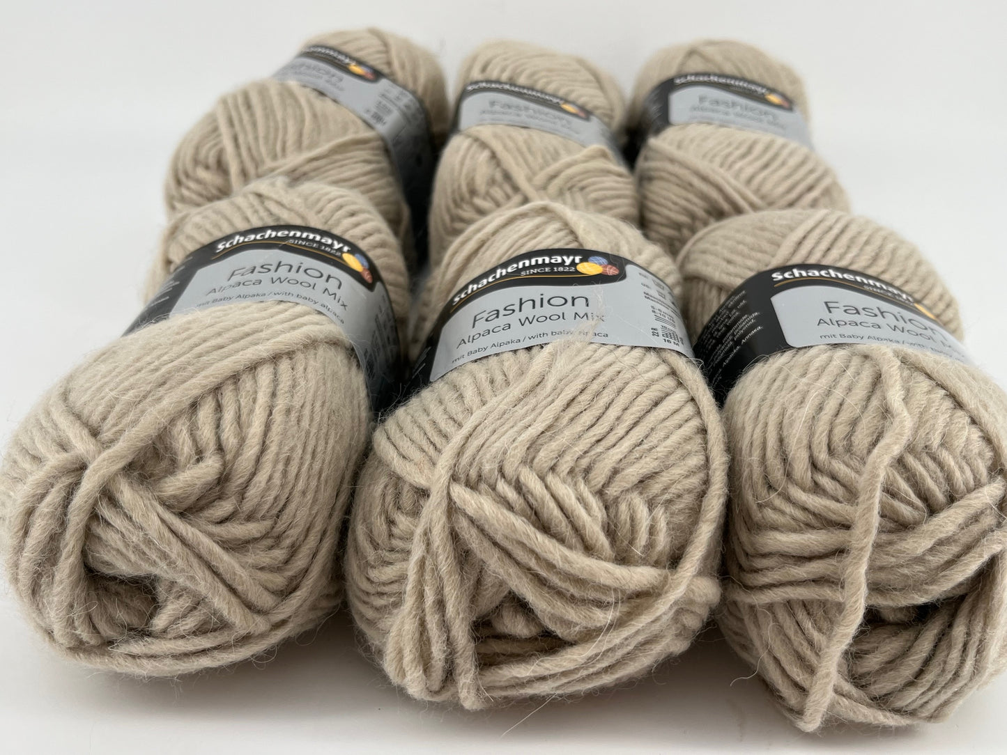 Schachenmayr Fashion Alpaca Wool Mix - Lot of 7