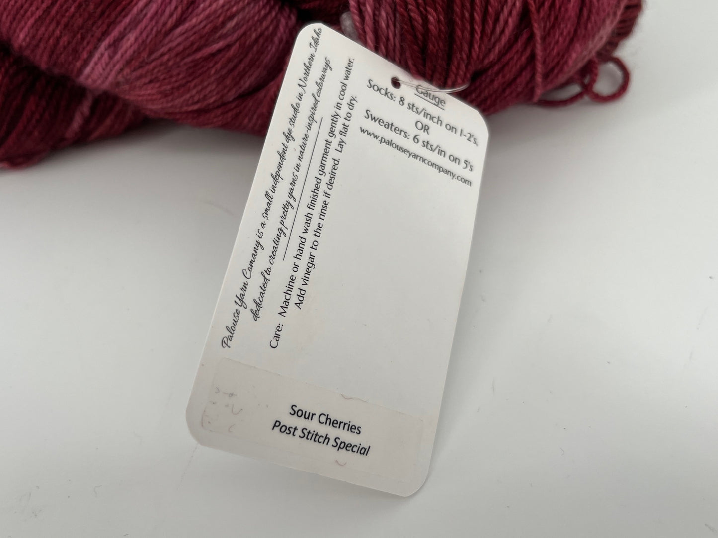 Palouse Yarn Company Cashmere Squeeze