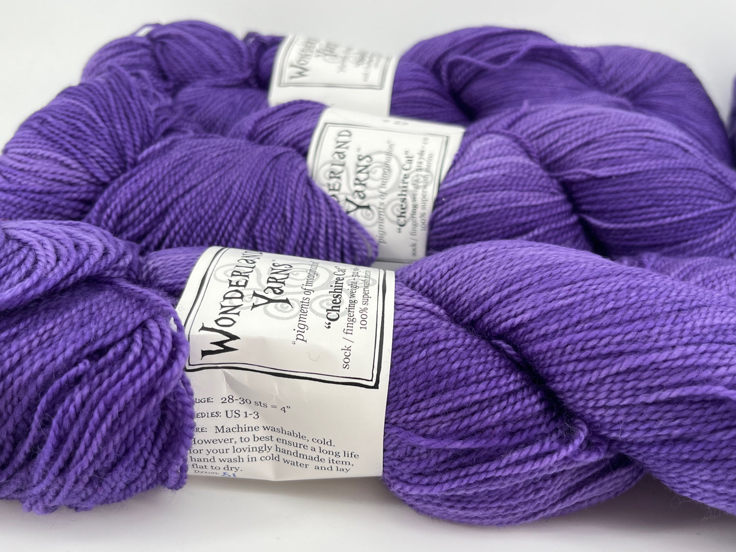 Wonderland Yarns Cheshire Cat - Lot of 4