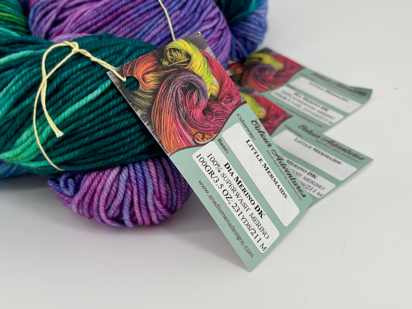 Colour Adventures Dia Merino DK - Lot of 3