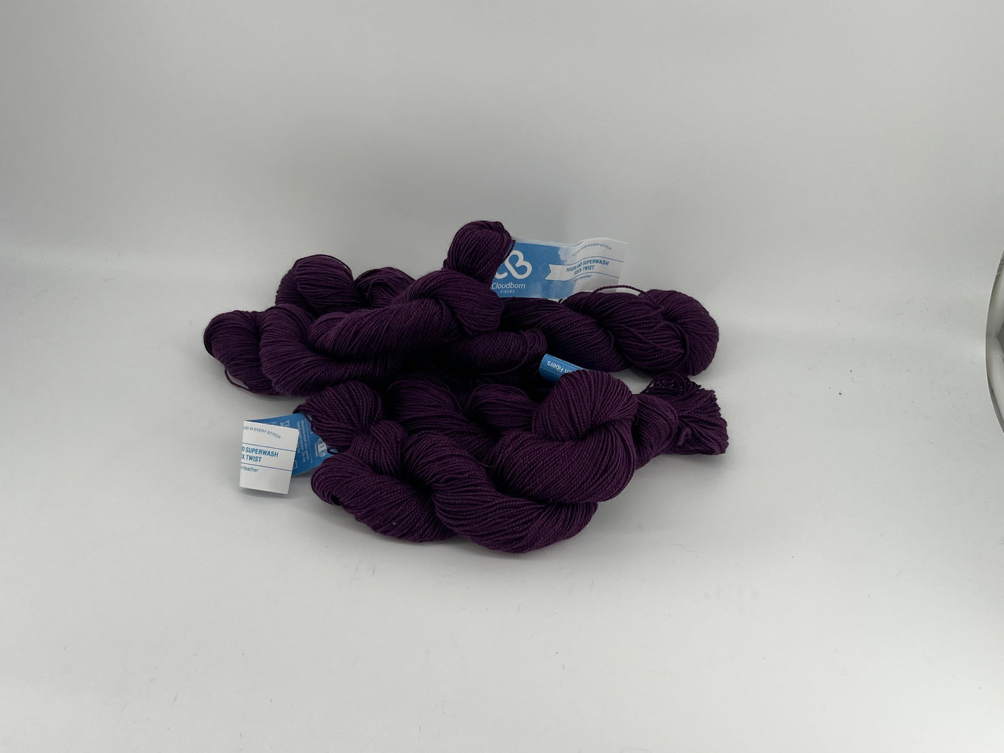 Cloudborn Fibers Highland Superwash Sock Twist - Lot of 5