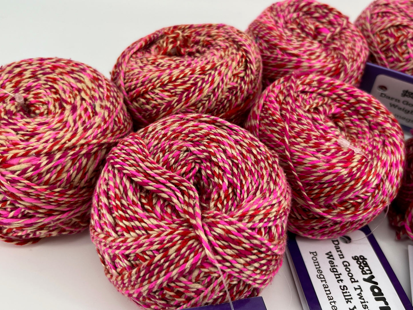 Darn Good Yarn Twist Sport Weight Silk - Multiple Available