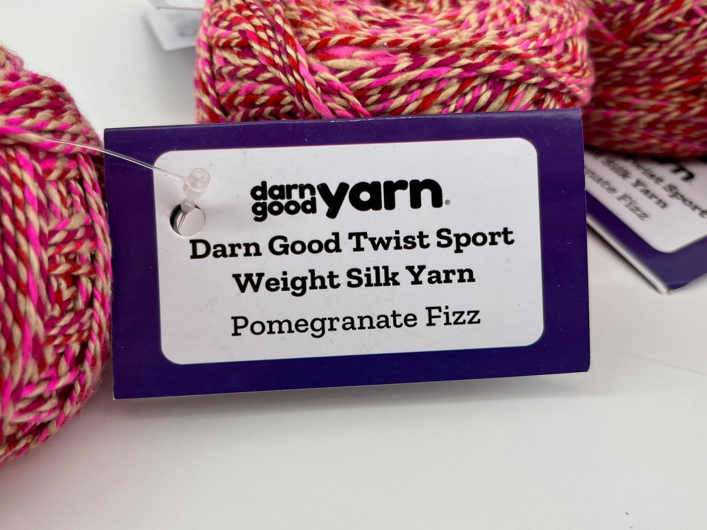 Darn Good Yarn Twist Sport Weight Silk - Multiple Available