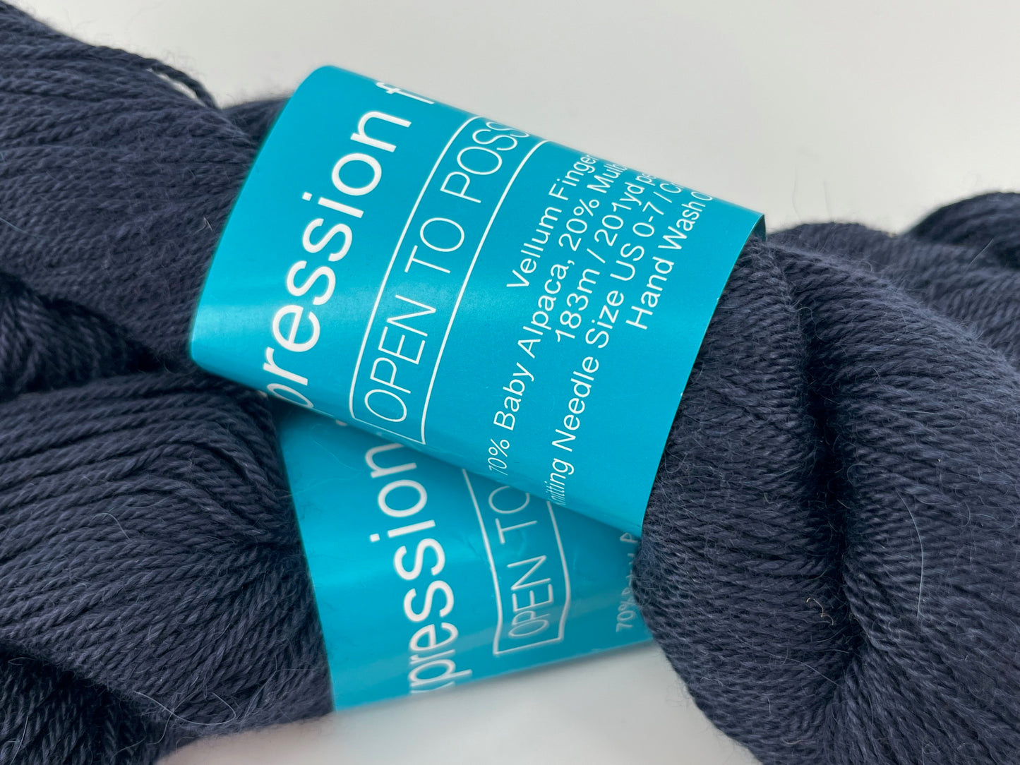 Expression Fiber Arts Vellum Fingering - Lot of 2