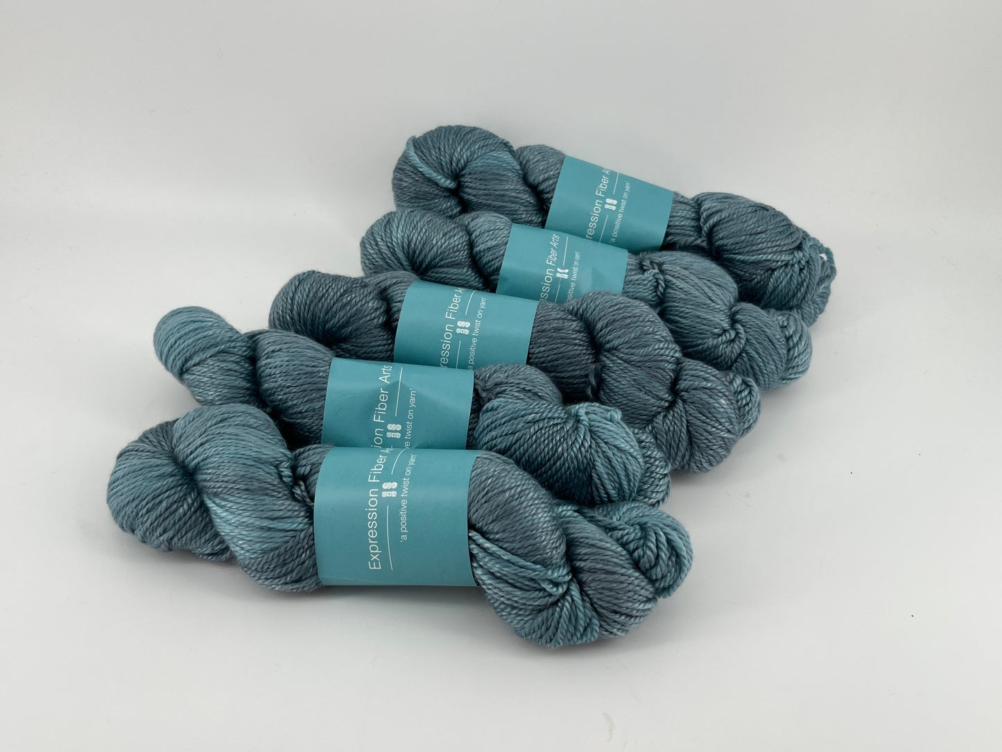 Expression Fiber Arts Luster Worsted - Lot of 5