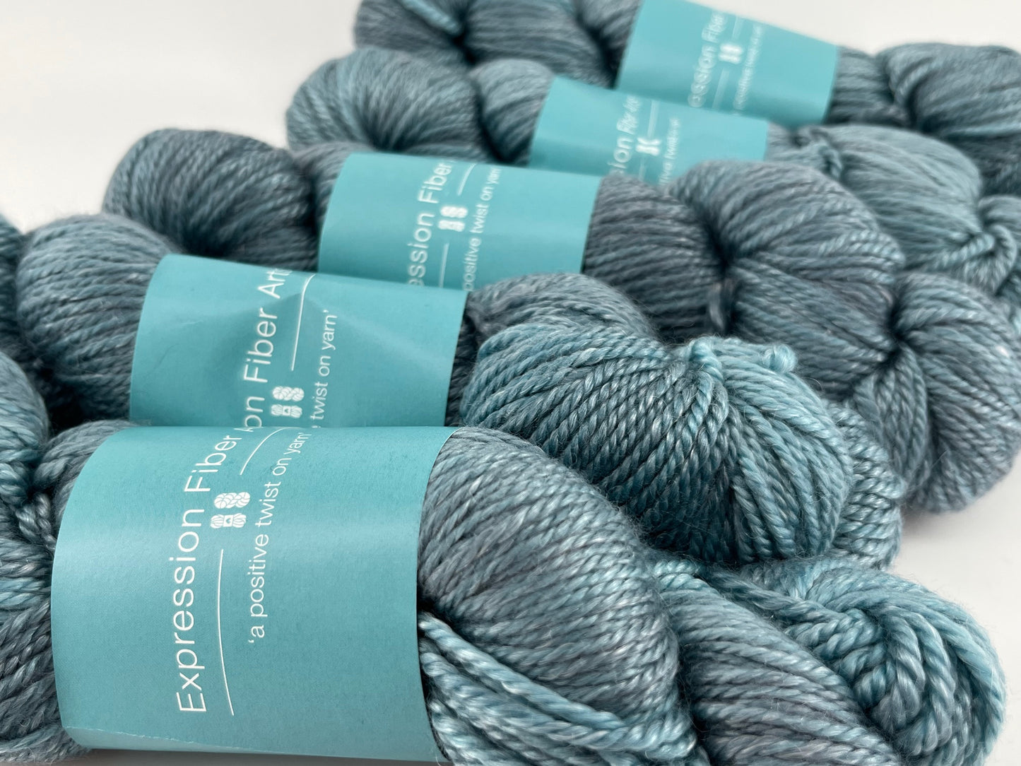 Expression Fiber Arts Luster Worsted - Lot of 5