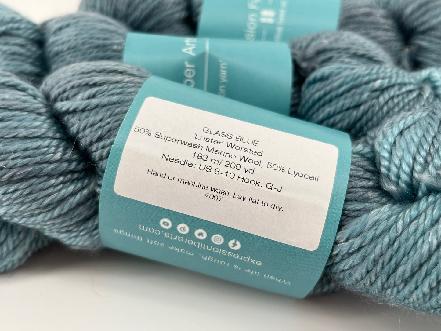 Expression Fiber Arts Luster Worsted - Lot of 5