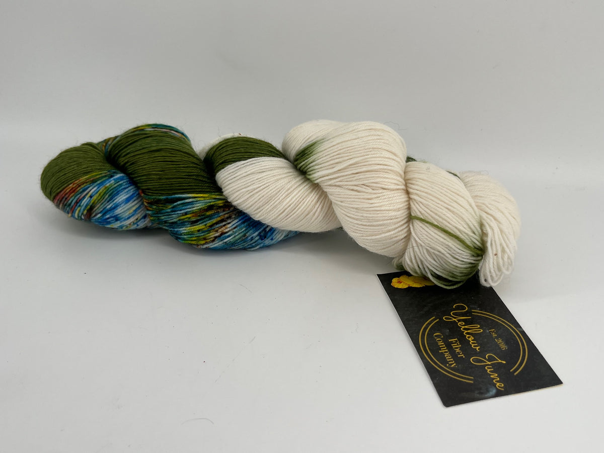 Yellow June Fiber Company Merino Nylon Light Fingering