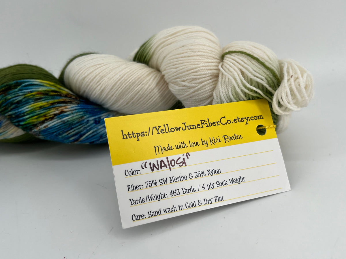 Yellow June Fiber Company Merino Nylon Light Fingering