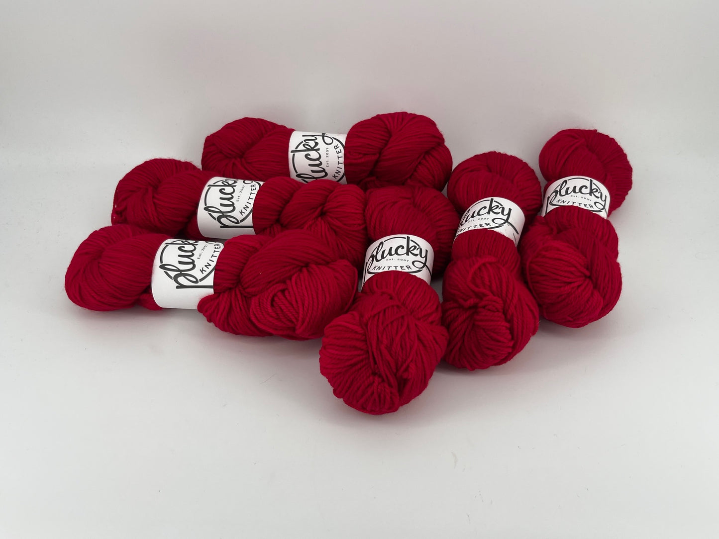 The Plucky Knitter Trusty Worsted - Lot of 6