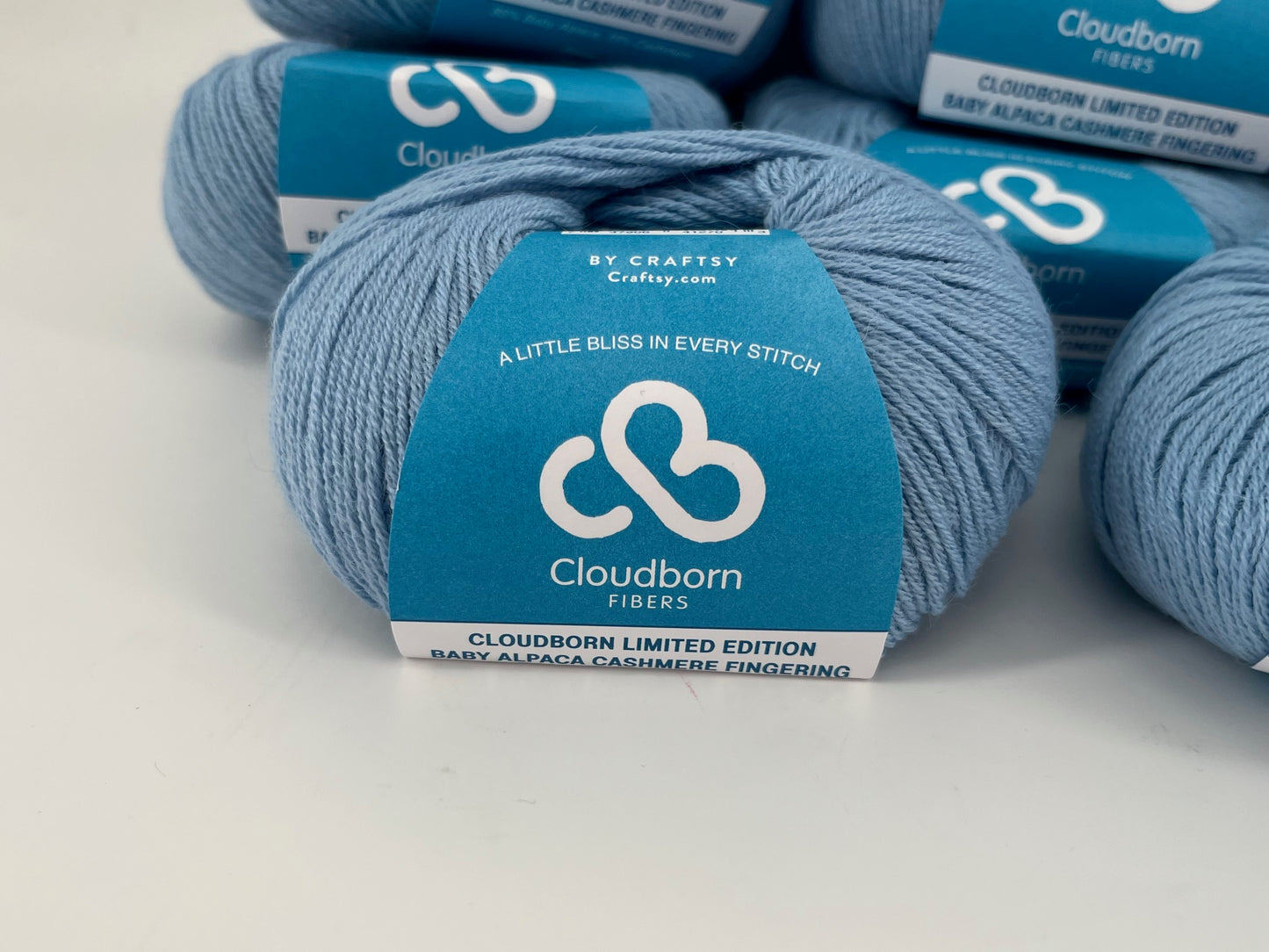 Cloudborn Fibers Baby Alpaca Cashmere Fingering - Multiple Available