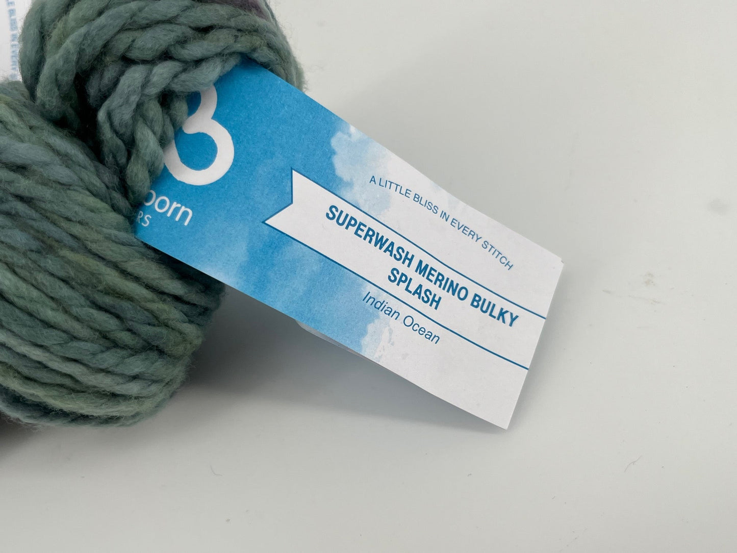 Cloudborn Fibers Superwash Merino Bulky Splash - Multiple Available