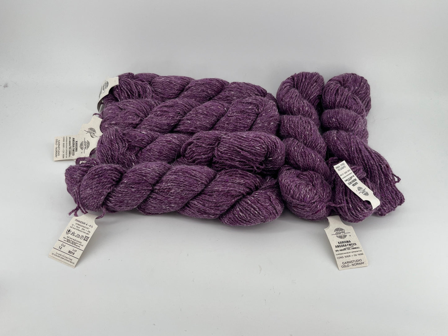 Garn Studio Karisma Angora-Tweed - Lot of 6